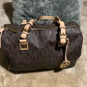 Slightly used Michael Kors Medium Duffle Bag